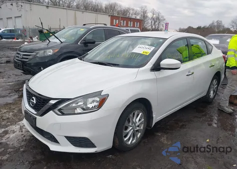 2018 Nissan Sentra Sv from USA, damaged, VIN 3N1AB7APXJY250715